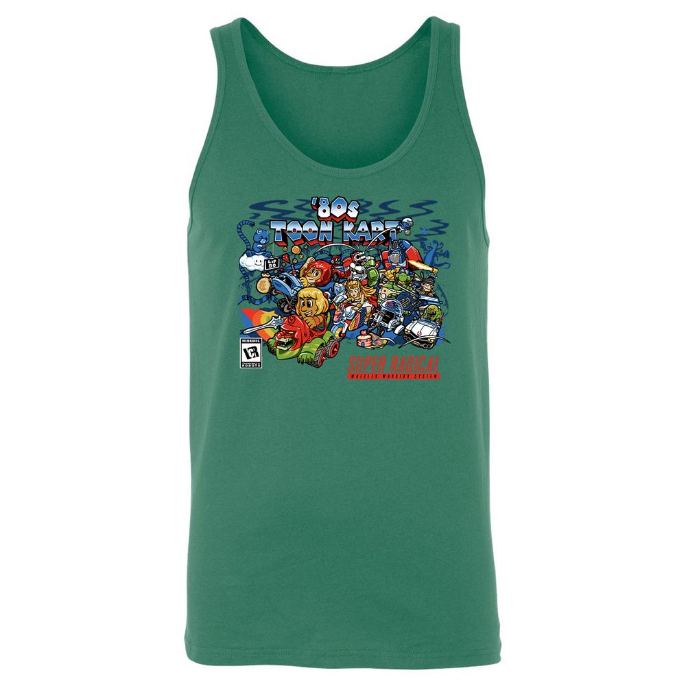 Unisex Jersey Tank - GT3F8JH6 - Kelly - 9