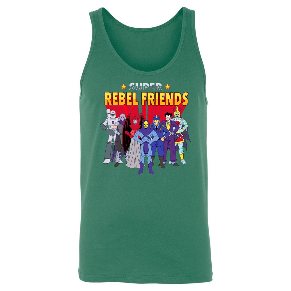 Unisex Jersey Tank - 4V4F5XQ2 - Kelly - 9