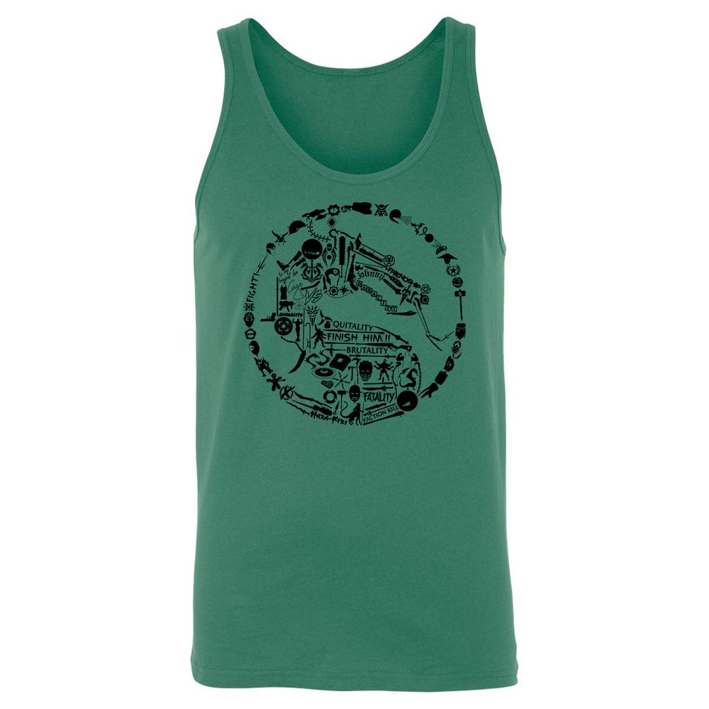 Unisex Jersey Tank - YLDA8E4G - Kelly - 9