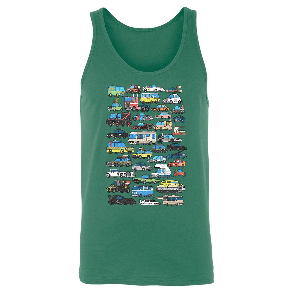 Unisex Jersey Tank - TW2GG8BT - Kelly - 9