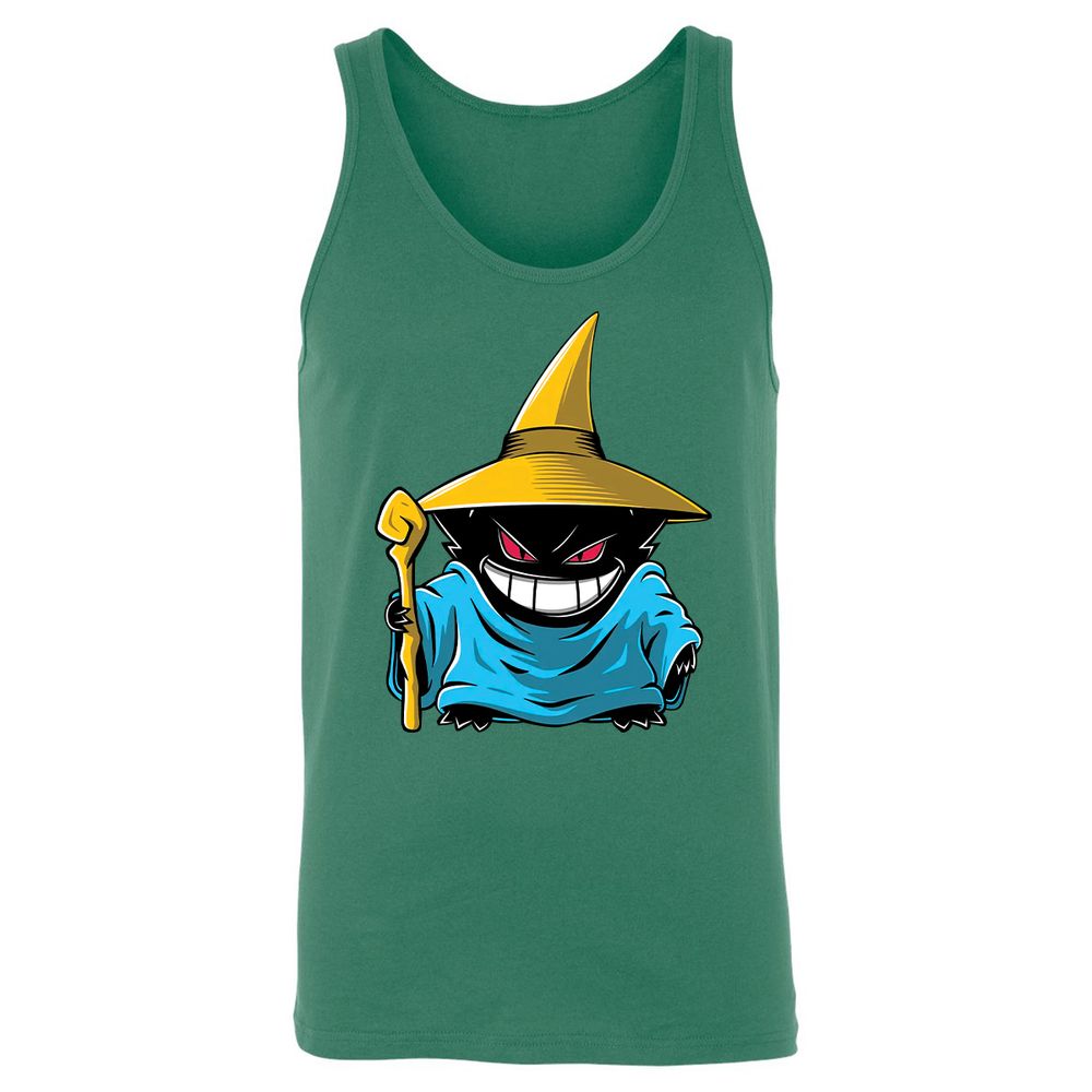 Unisex Jersey Tank - Black - Kelly - 9