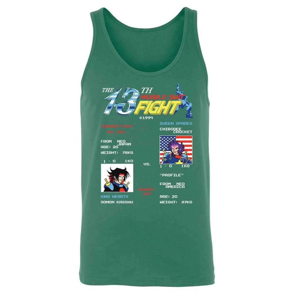 Unisex Jersey Tank - 2GW7JPRL - Kelly - 9