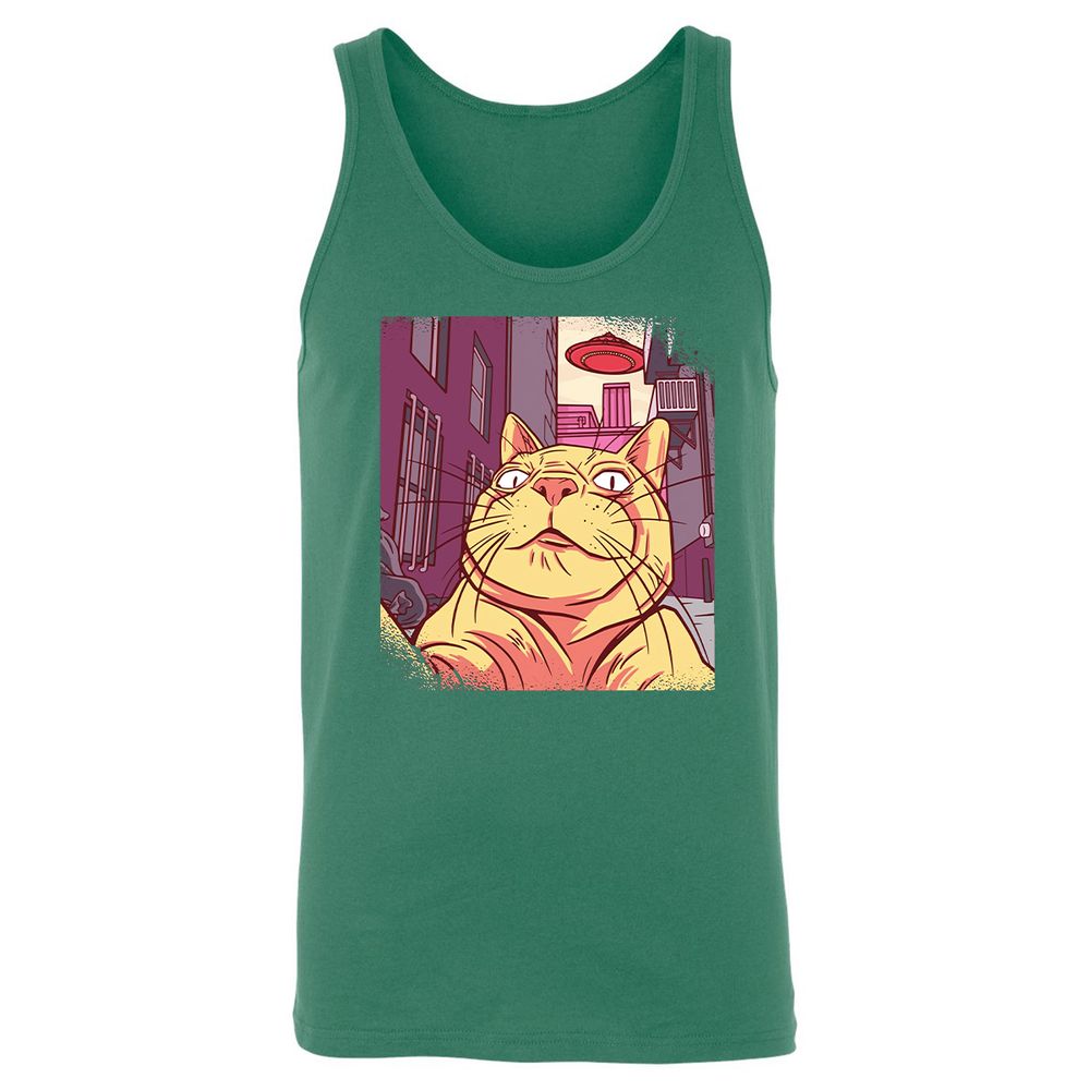 Unisex Jersey Tank - 3QUEBYNK - Kelly - 9