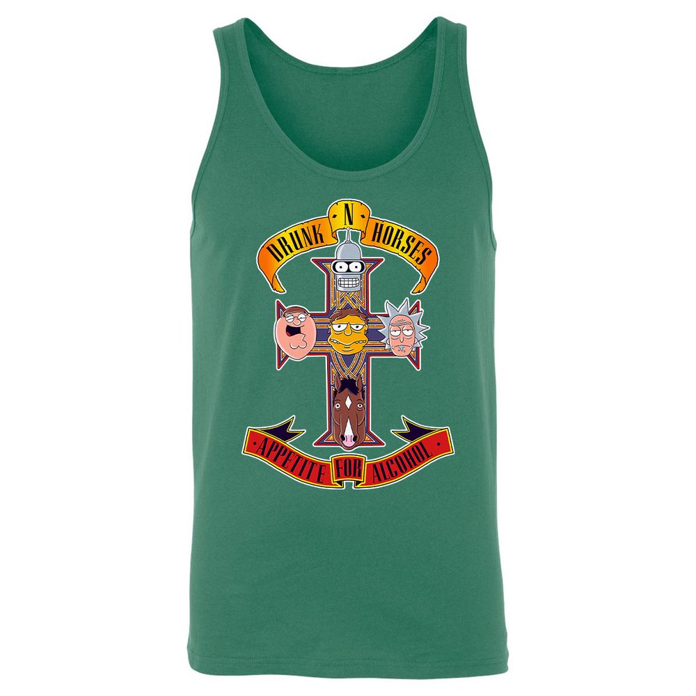 Unisex Jersey Tank - 3A3B1Z2U - Kelly - 9