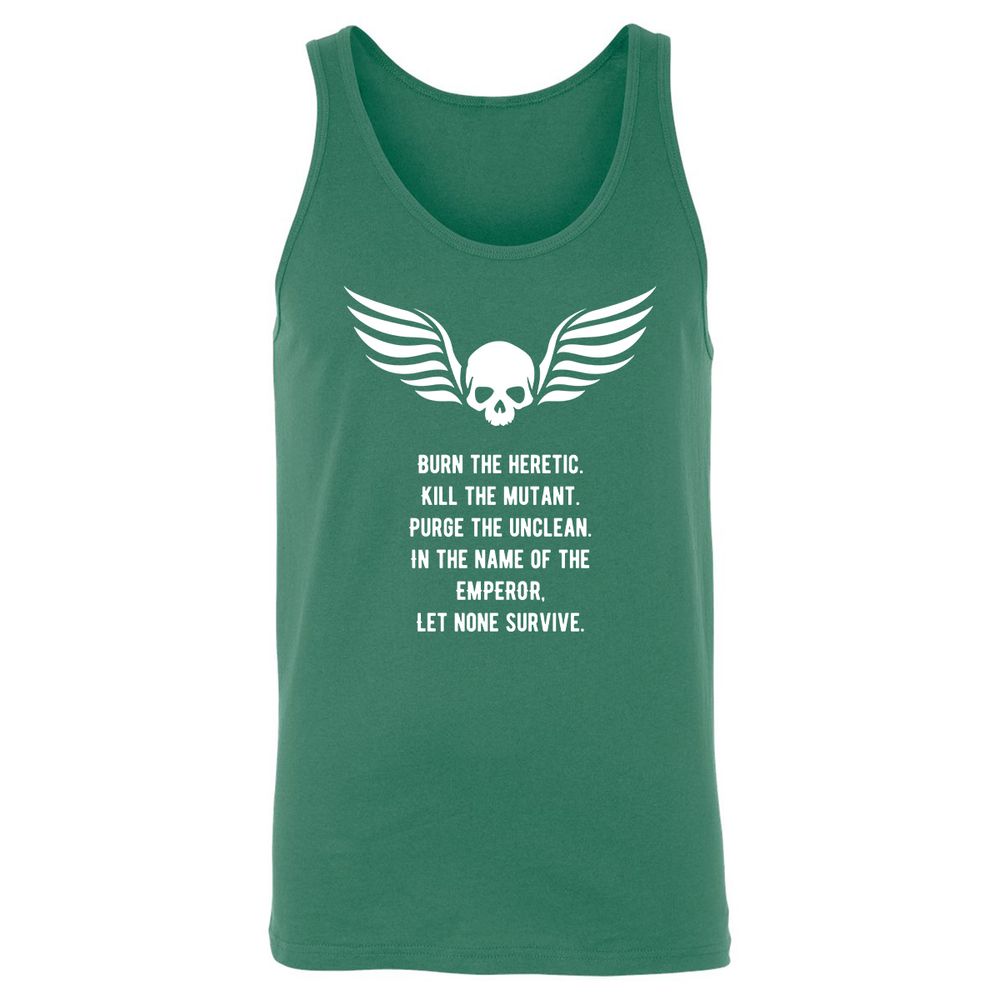 Unisex Jersey Tank - F9ZH43ZS - Kelly - 9