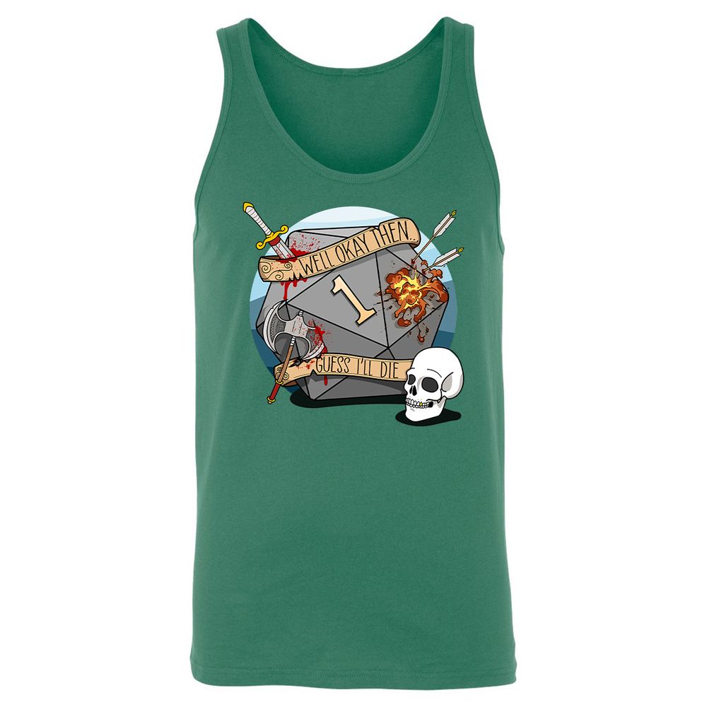 Unisex Jersey Tank - R796XEP3 - Kelly - 9