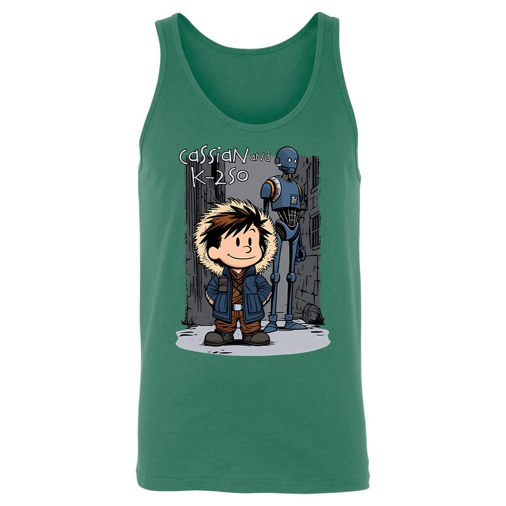 Unisex Jersey Tank - WDAVKV9X - Kelly - 9