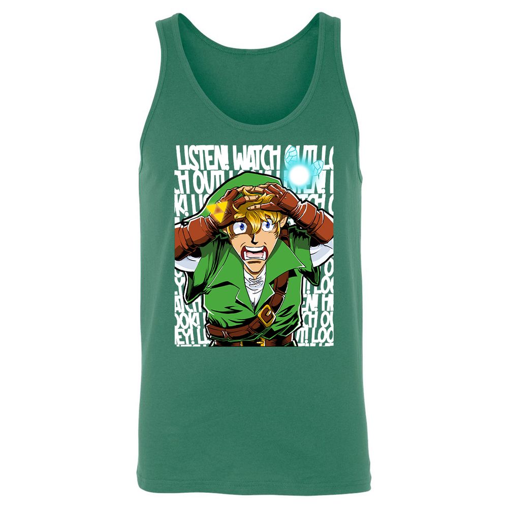 Unisex Jersey Tank - XUU3LBE5 - Kelly - 9