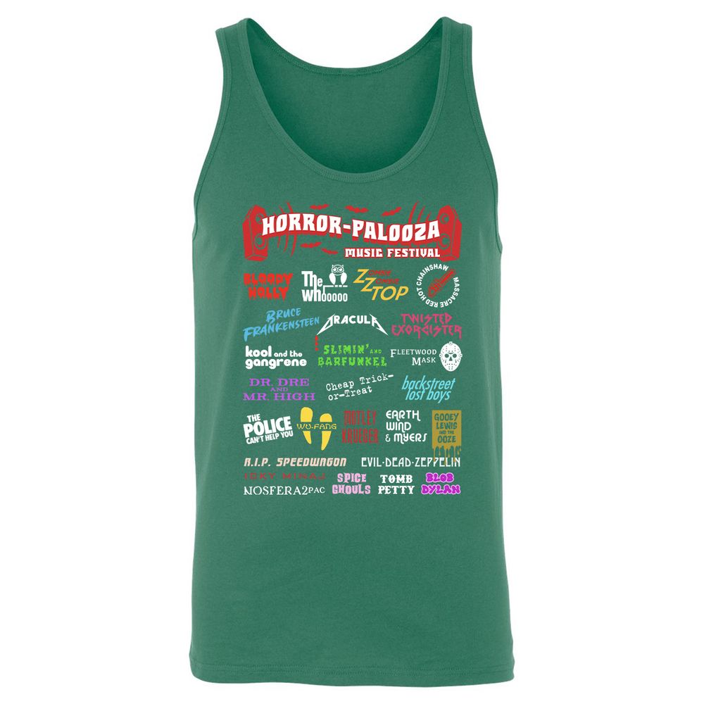 Unisex Jersey Tank - XH52UYHN - Kelly - 9