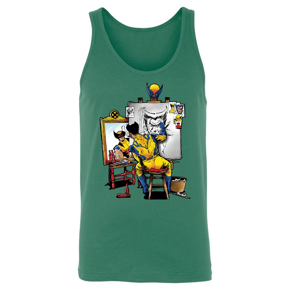 Unisex Jersey Tank - WDYBLAJN - Kelly - 9