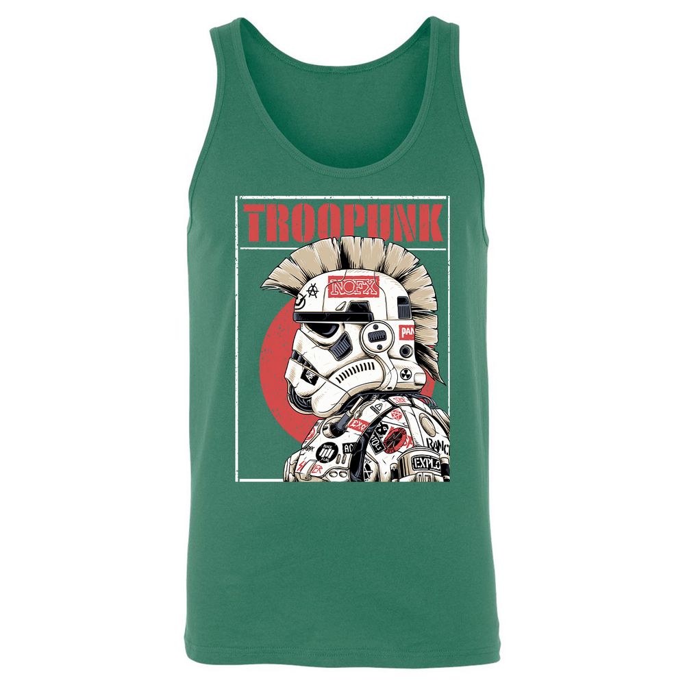 Unisex Jersey Tank - ENU7CS8A - Kelly - 9