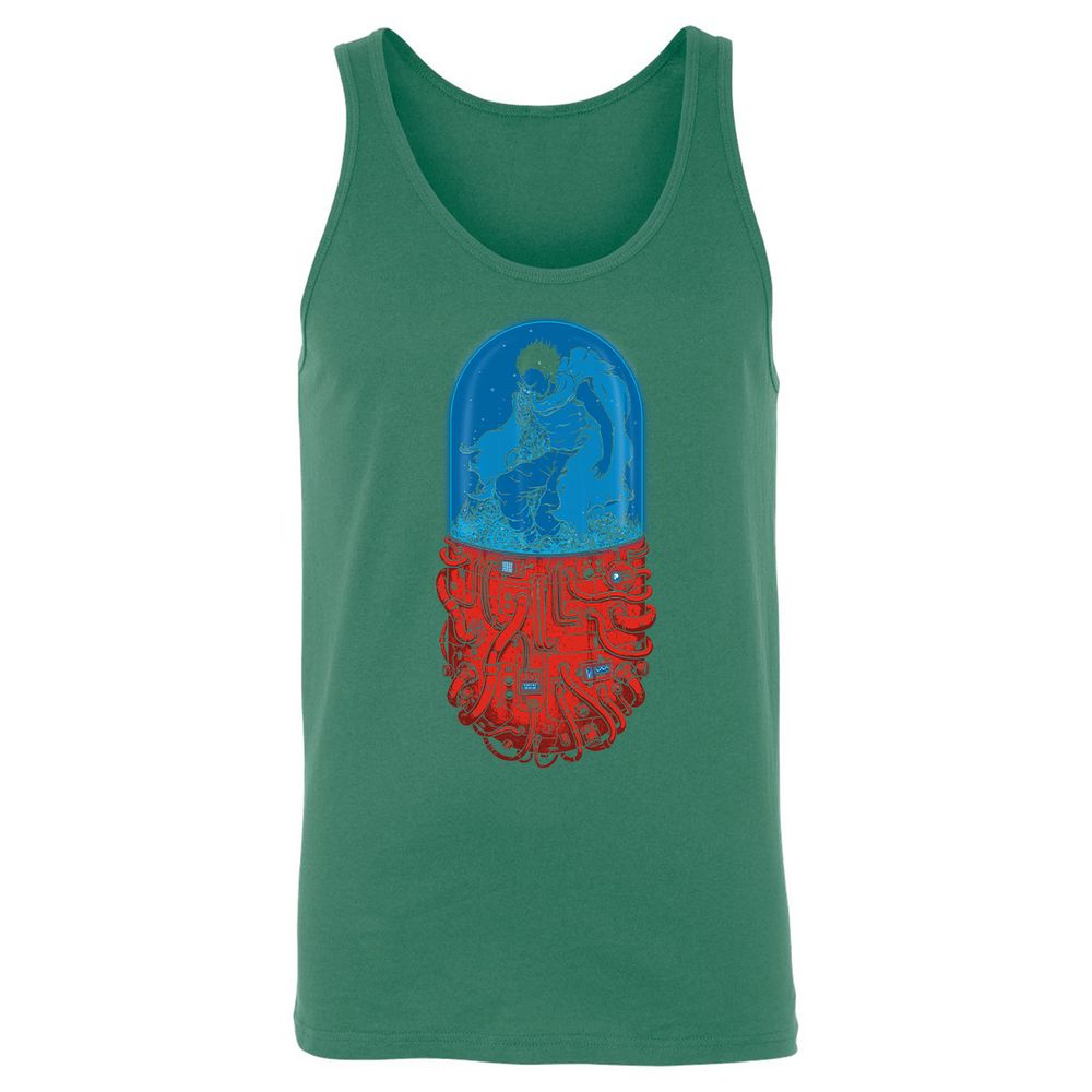 Unisex Jersey Tank - Z2N1Z2KW - Kelly - 9