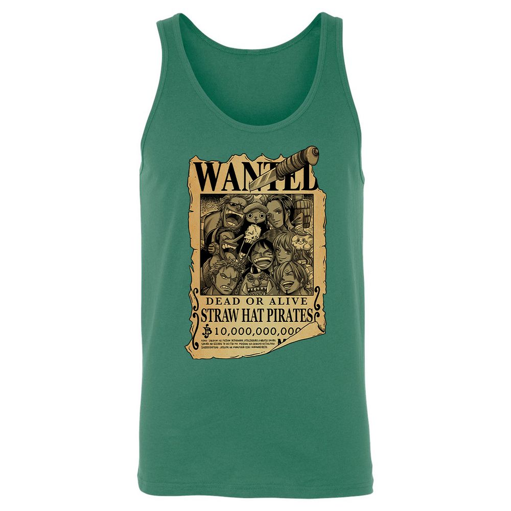 Unisex Jersey Tank - PDEWT3V8 - Kelly - 9