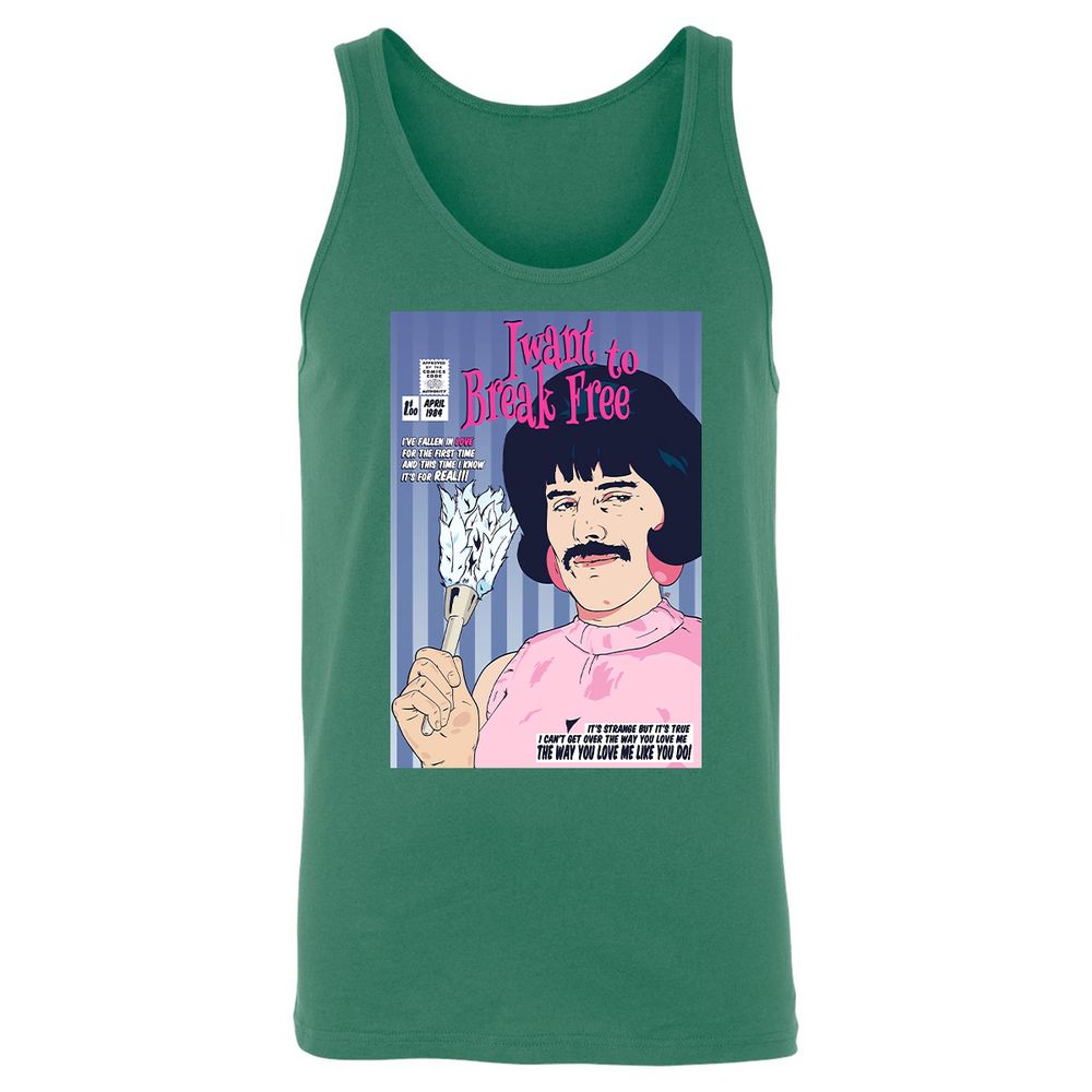 Unisex Jersey Tank - 9KNBL5D2 - Kelly - 9