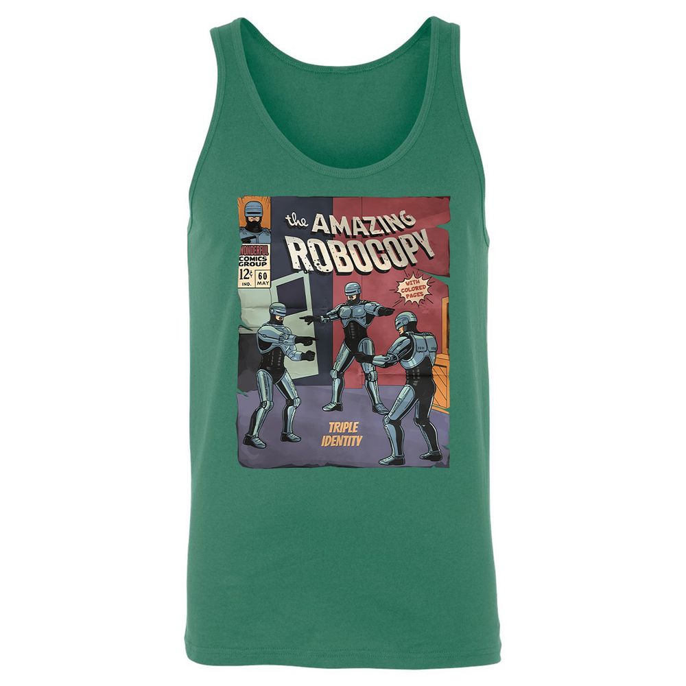Unisex Jersey Tank - DGK4RGFT - Kelly - 9