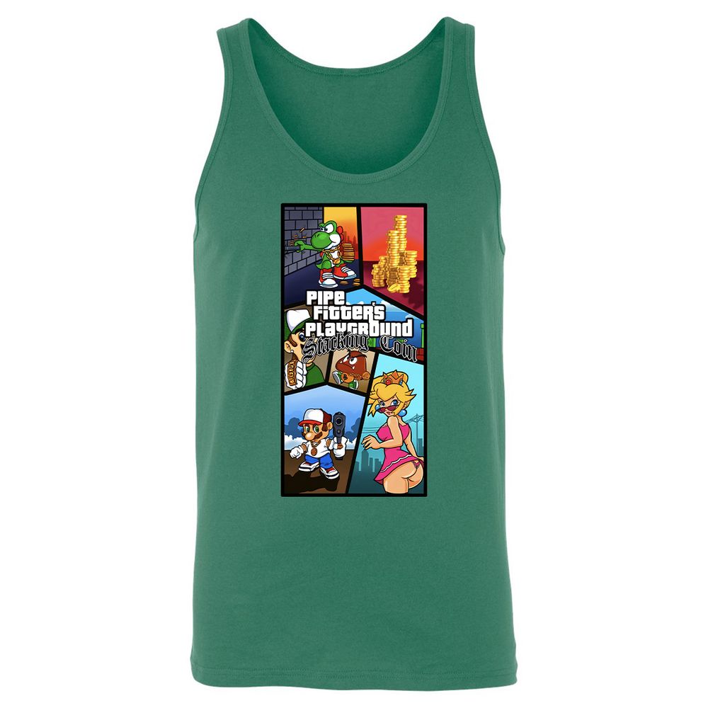 Unisex Jersey Tank - MXWF4QEN - Kelly - 9