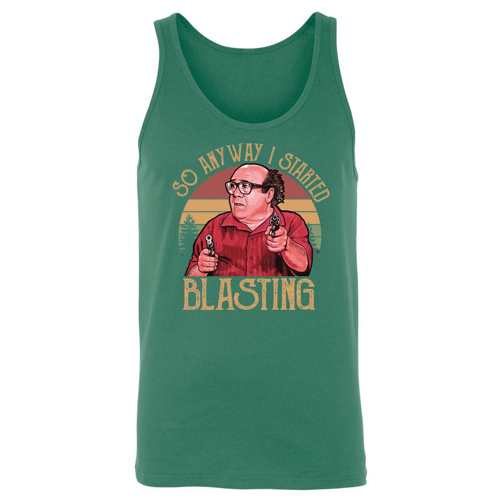 Unisex Jersey Tank - Q21TDNG7 - Kelly - 9
