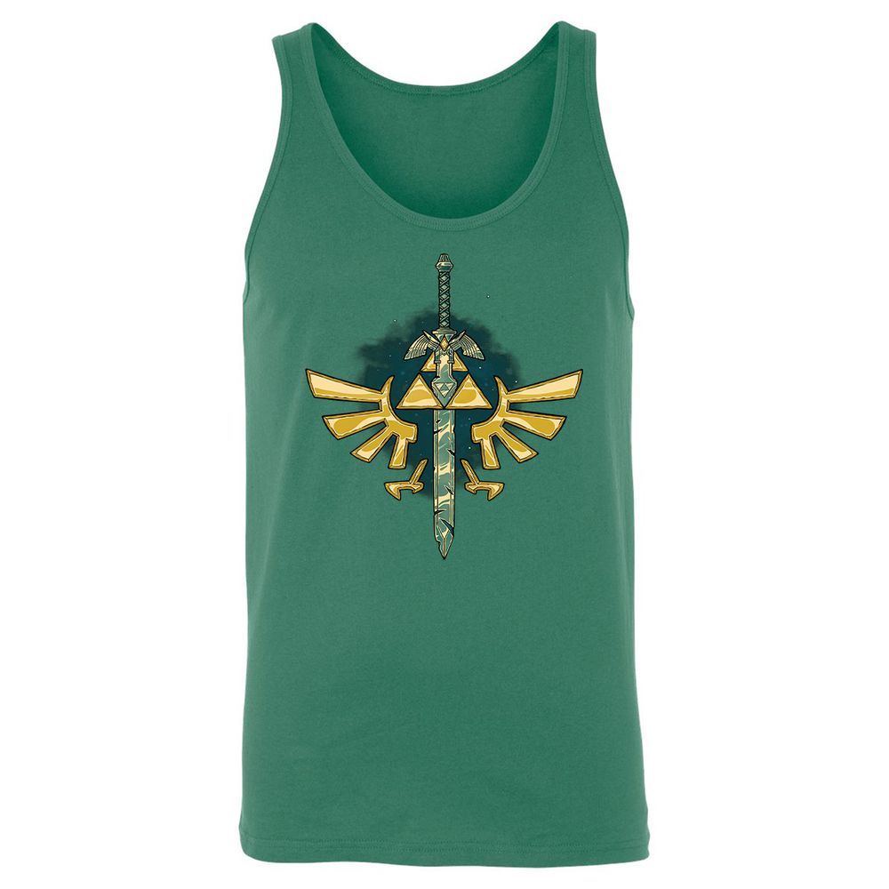 Unisex Jersey Tank - QR2AP55G - Kelly - 9