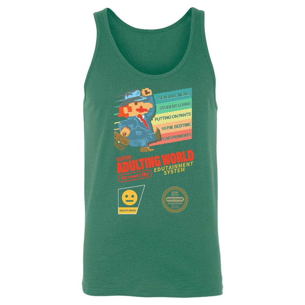 Unisex Jersey Tank - DAV5KT75 - Kelly - 9