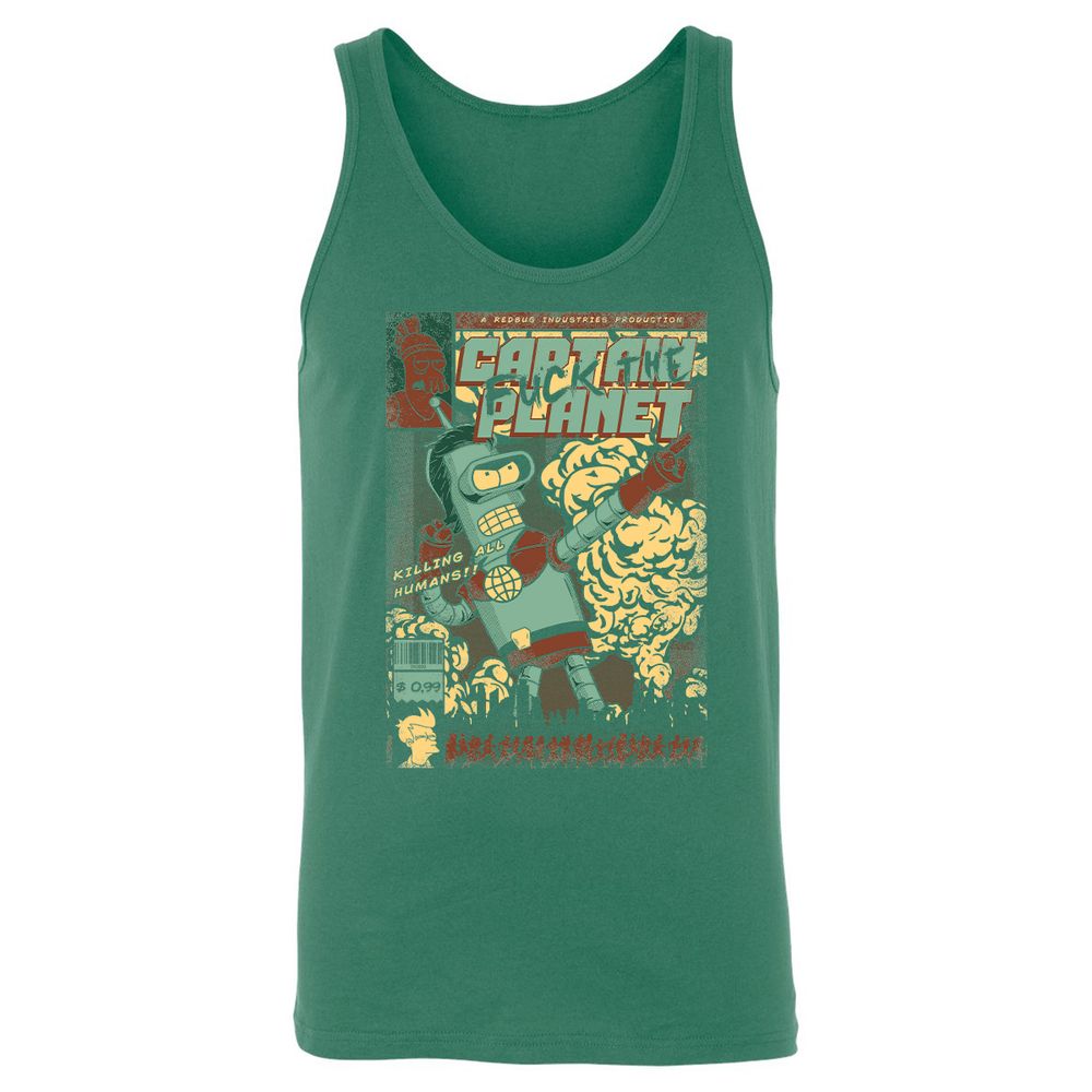 Unisex Jersey Tank - Z1LF8YAL - Kelly - 9