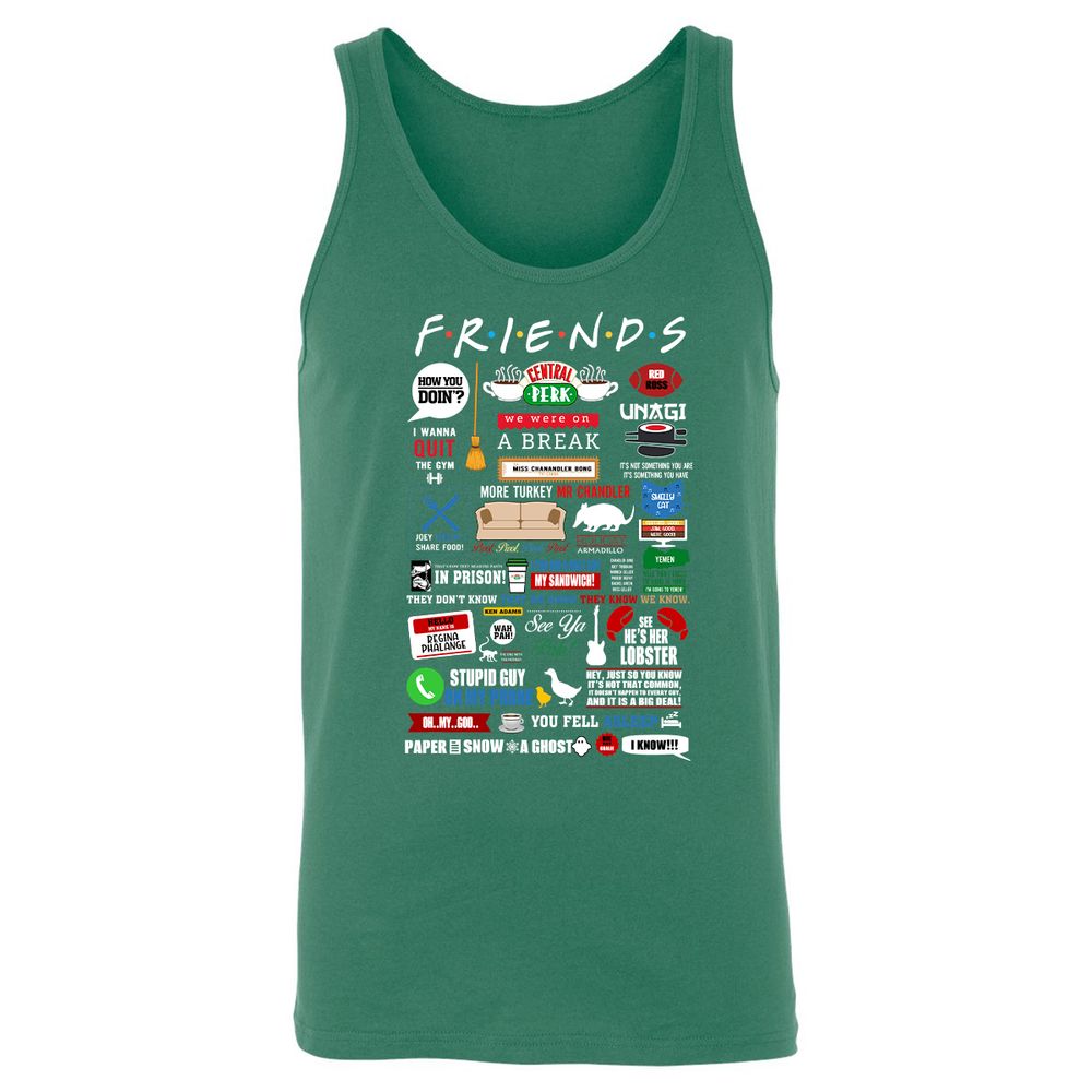 Unisex Jersey Tank - 1M29862G - Kelly - 9