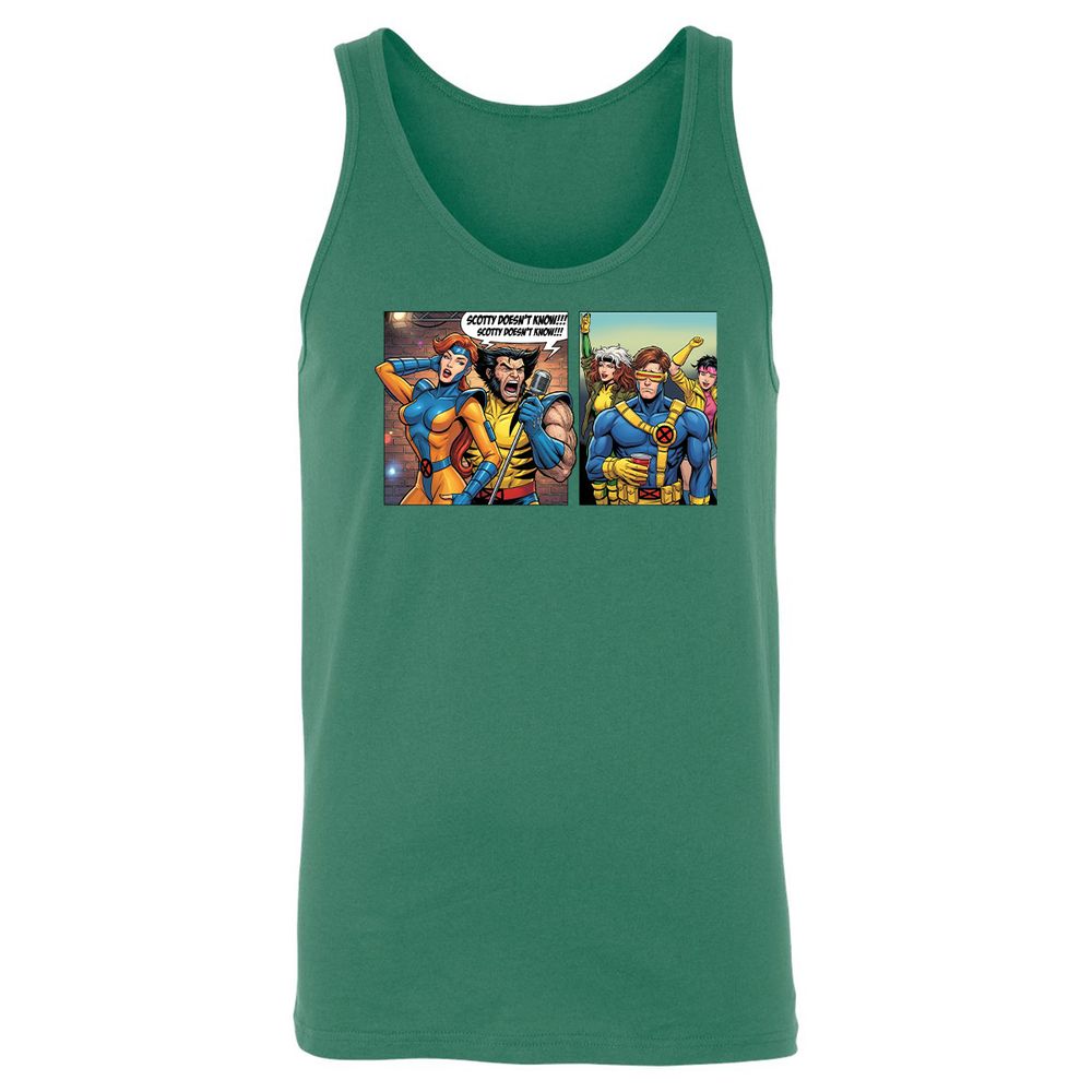 Unisex Jersey Tank - 83Q9LS5R - Kelly - 9