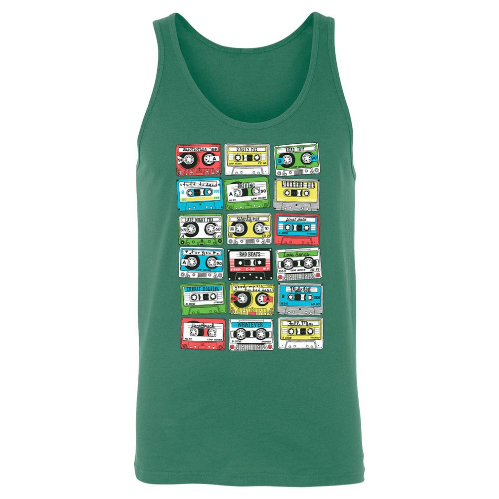 Unisex Jersey Tank - A6P5G3JW - Kelly - 9