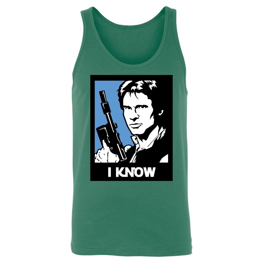 Unisex Jersey Tank - HYMQAD3L - Kelly - 9