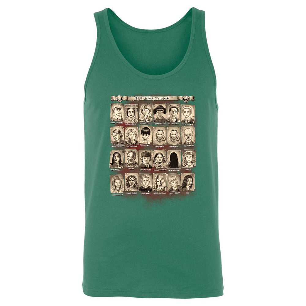 Unisex Jersey Tank - M93DHDC5 - Kelly - 9