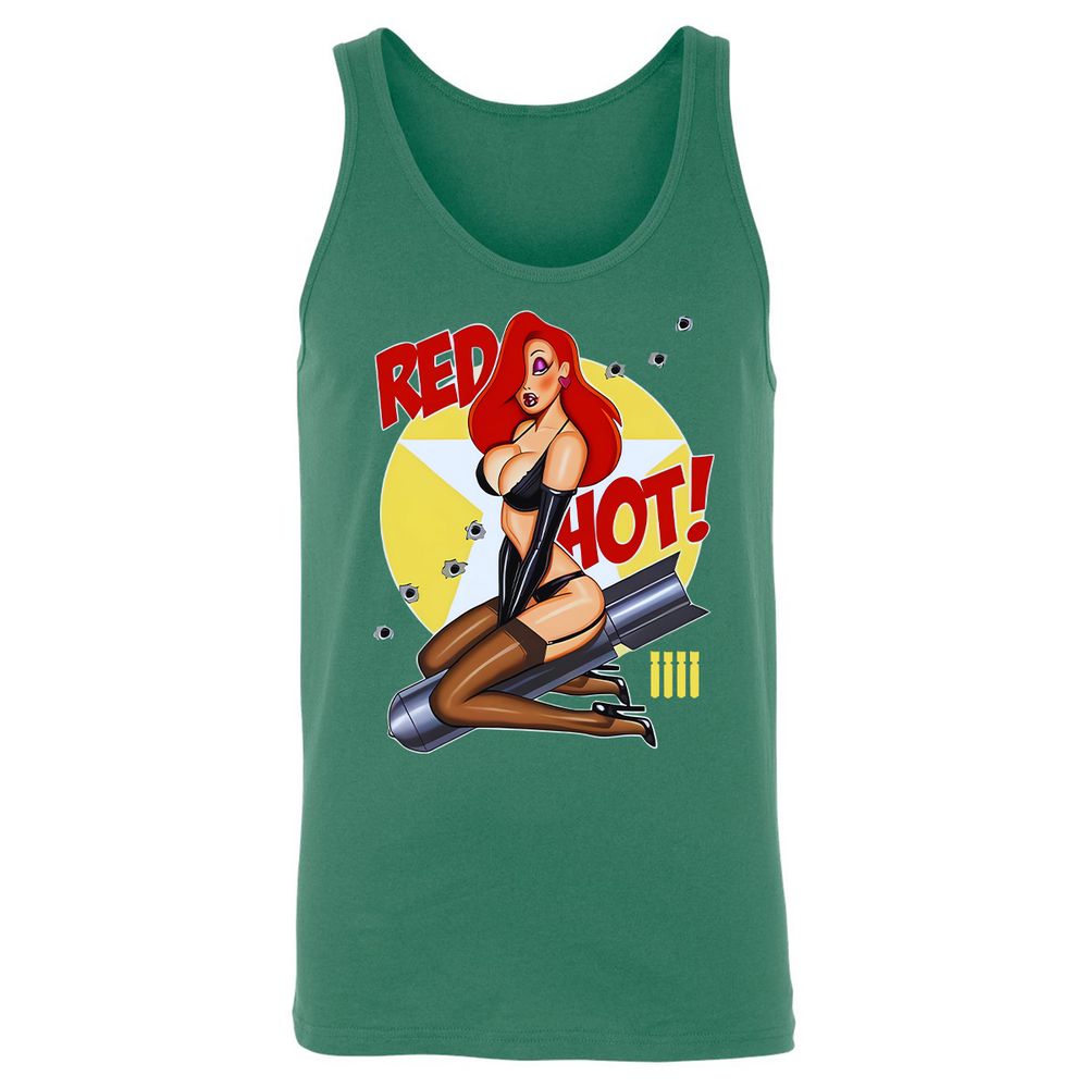 Unisex Jersey Tank - F24L4DV2 - Kelly - 9