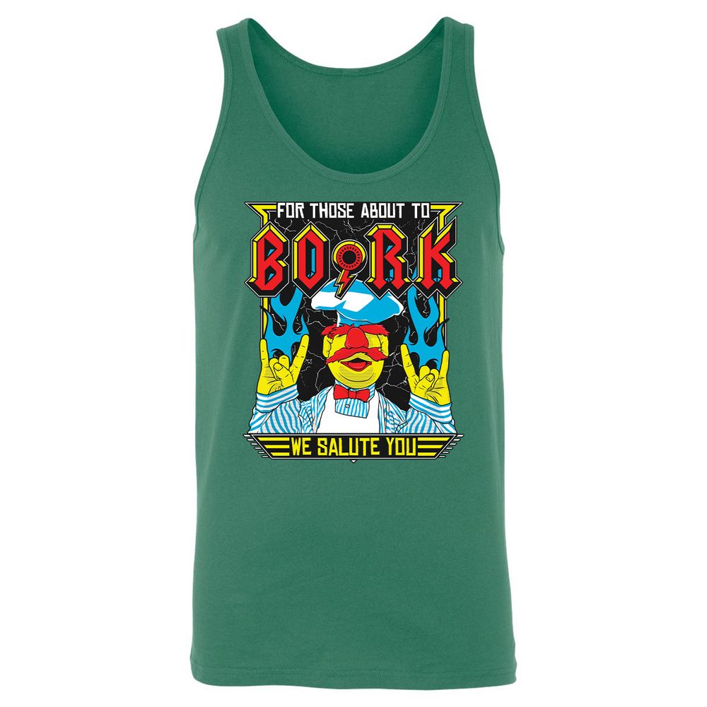 Unisex Jersey Tank - BPSB3TX6 - Kelly - 9