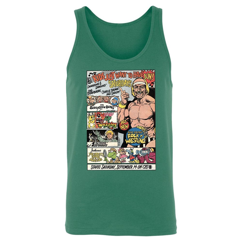 Unisex Jersey Tank - Y3YWX55G - Kelly - 9