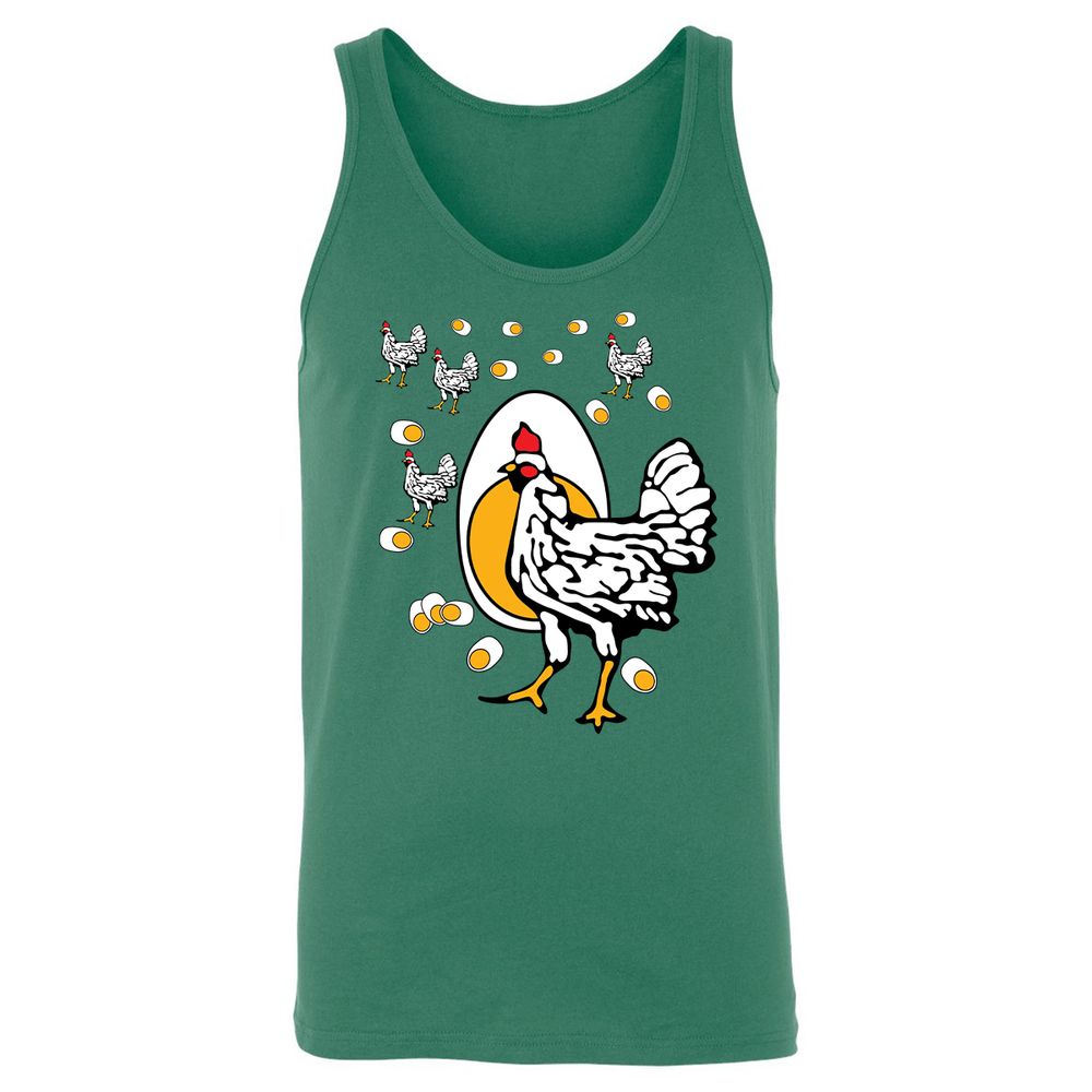 Unisex Jersey Tank - ABJSXZLJ - Kelly - 9