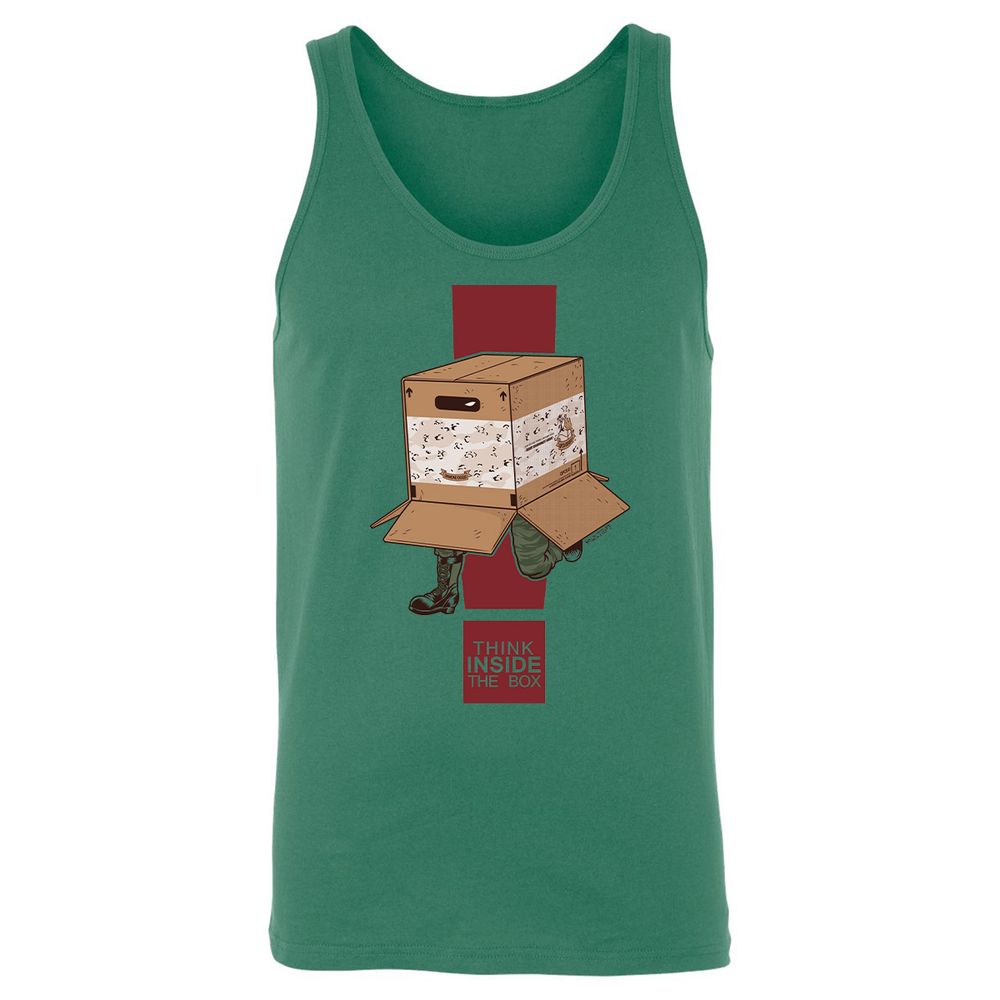 Unisex Jersey Tank - 3GRRERB1 - Kelly - 9
