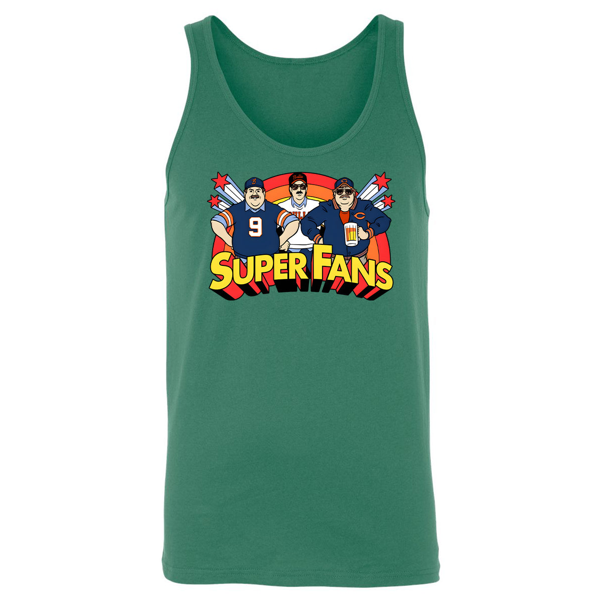 Unisex Jersey Tank - 8CWMCRH8 - Kelly - 9