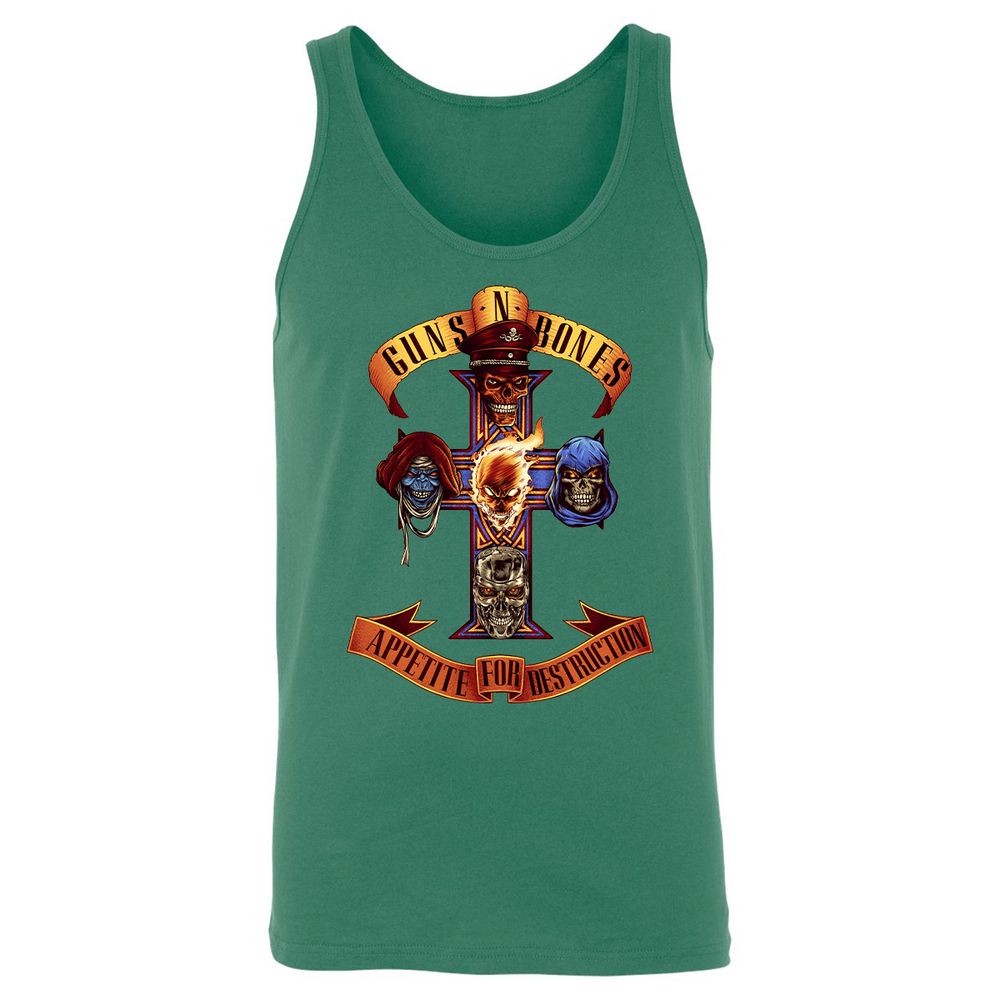 Unisex Jersey Tank - Q51MAB3U - Kelly - 9