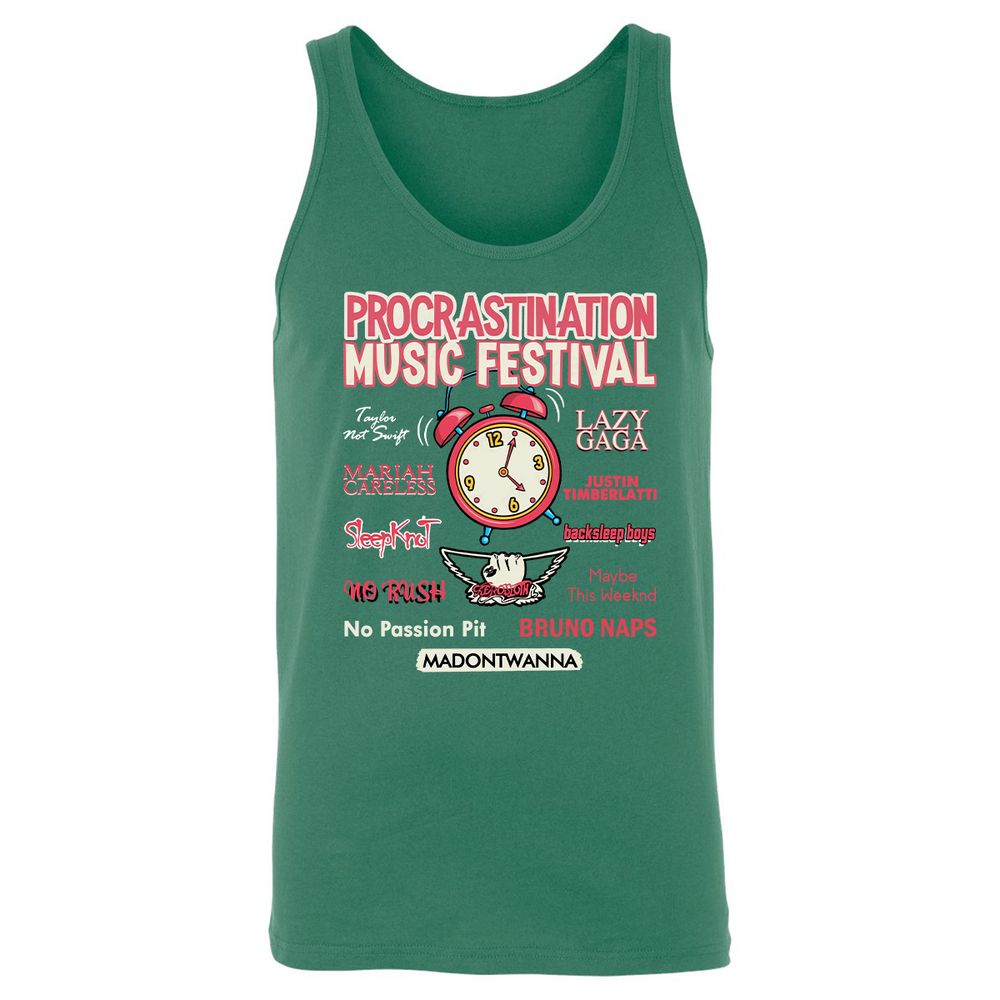 Unisex Jersey Tank - GUVMA4SD - Kelly - 9