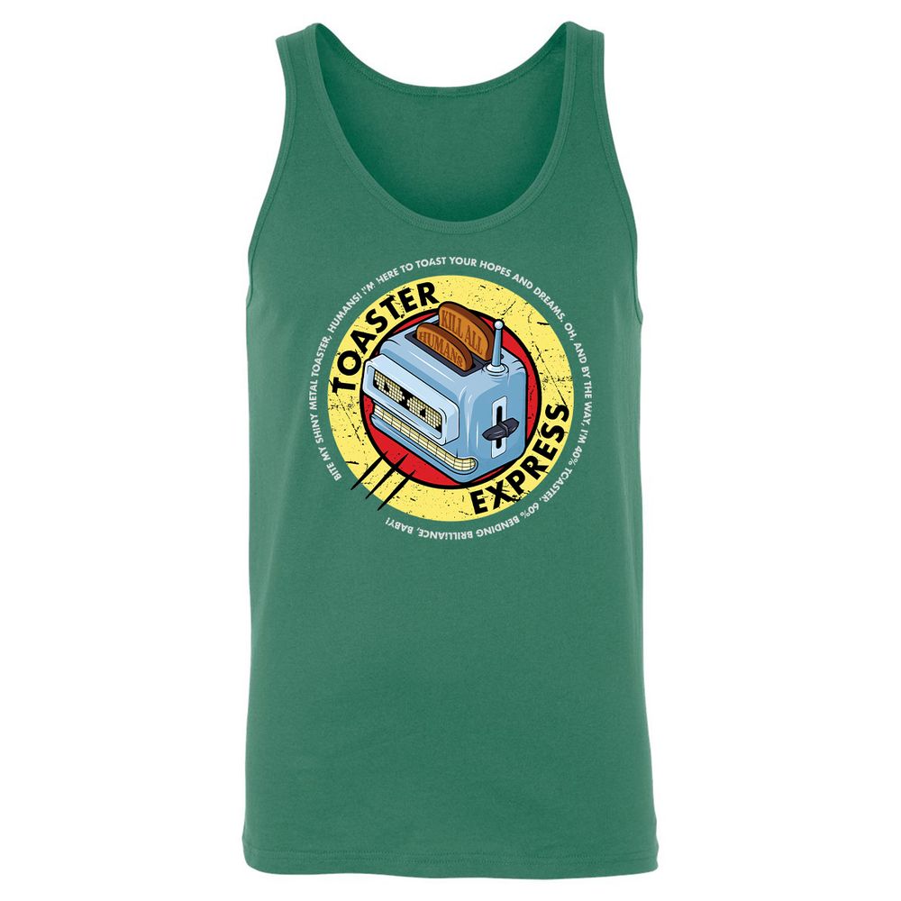 Unisex Jersey Tank - 1KLQ4K51 - Kelly - 9