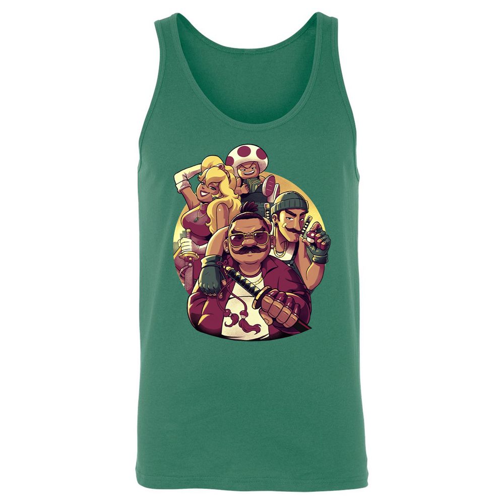 Unisex Jersey Tank - UDQEB1JH - Kelly - 9