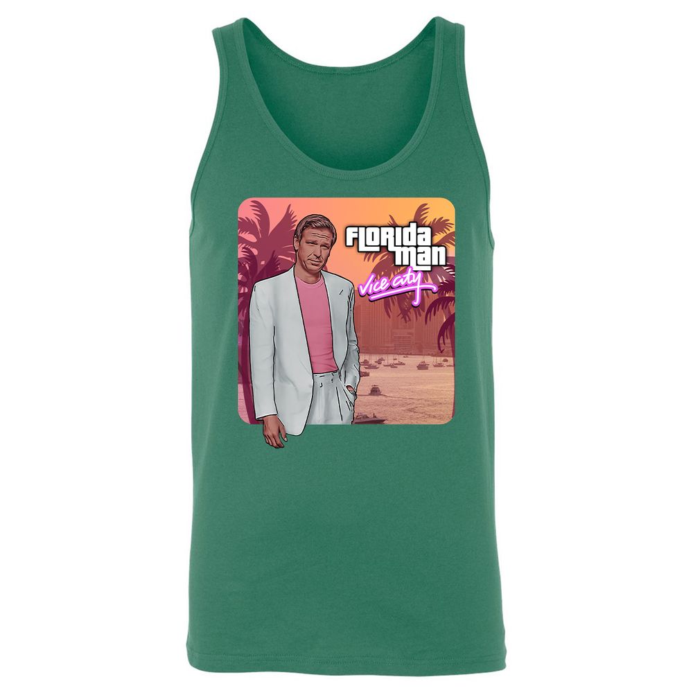Unisex Jersey Tank - KF4AH61W - Kelly - 9