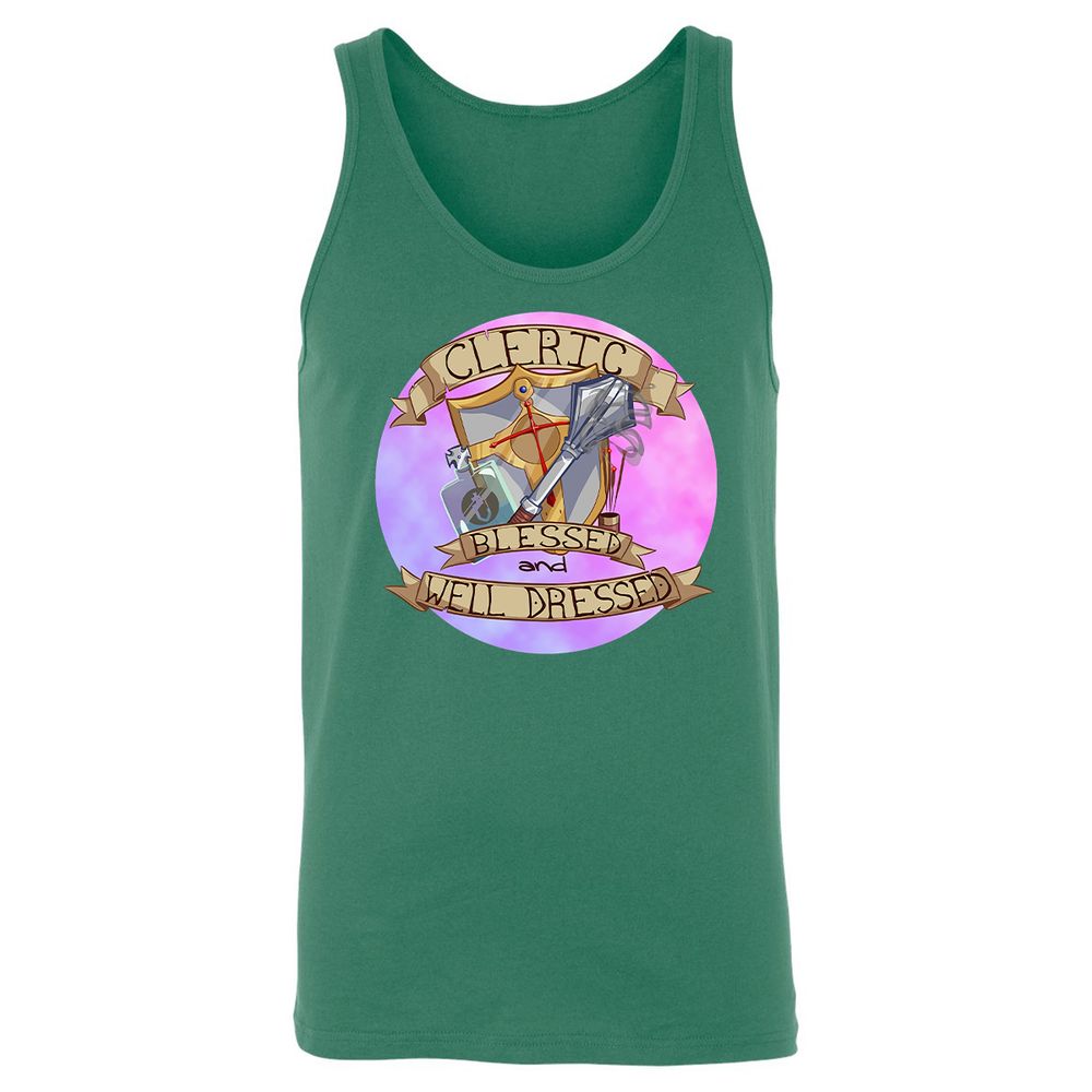 Unisex Jersey Tank - YXBBH84H - Kelly - 9