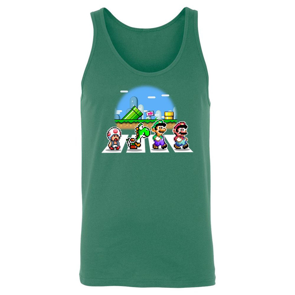 Unisex Jersey Tank - UMQCL3R2 - Kelly - 9