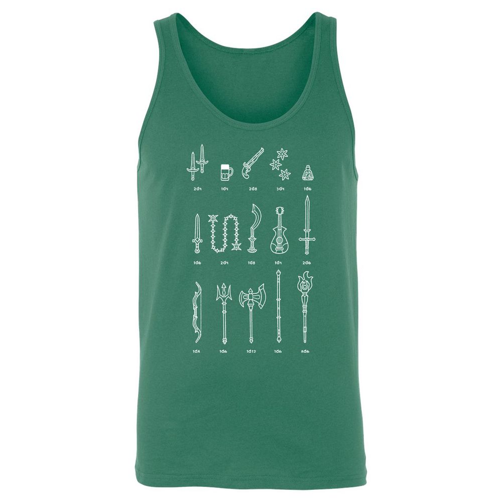 Unisex Jersey Tank - 7ABYYCYS - Kelly - 9