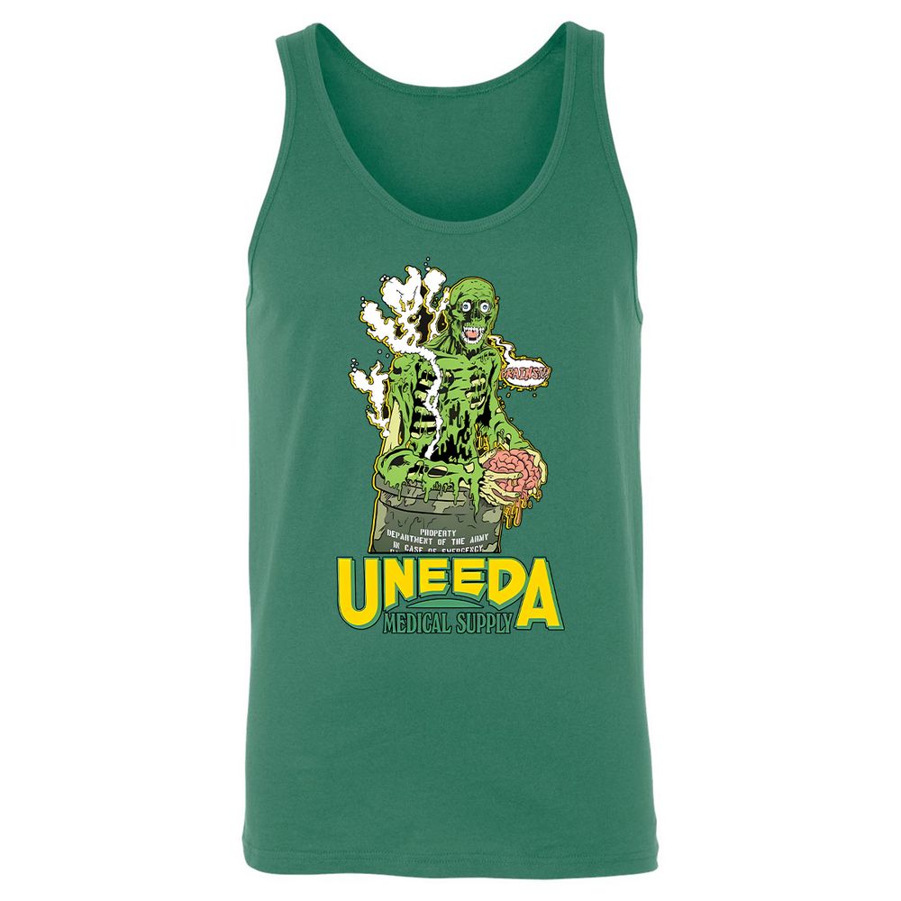 Unisex Jersey Tank - M6NKLQP8 - Kelly - 9