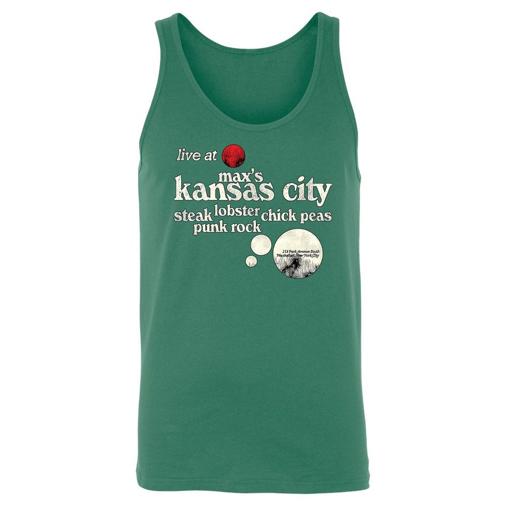 Unisex Jersey Tank - M1JTFG3F - Kelly - 9