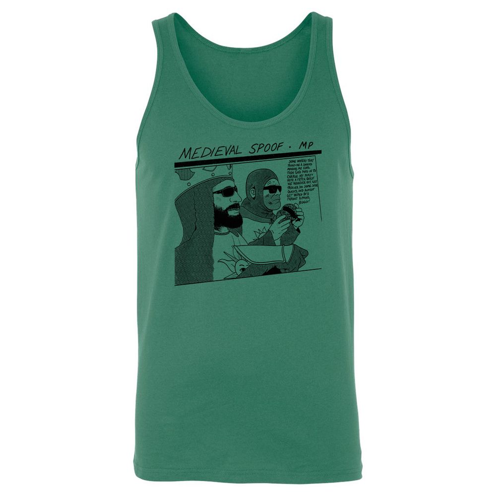 Unisex Jersey Tank - U9BTZDEA - Kelly - 9