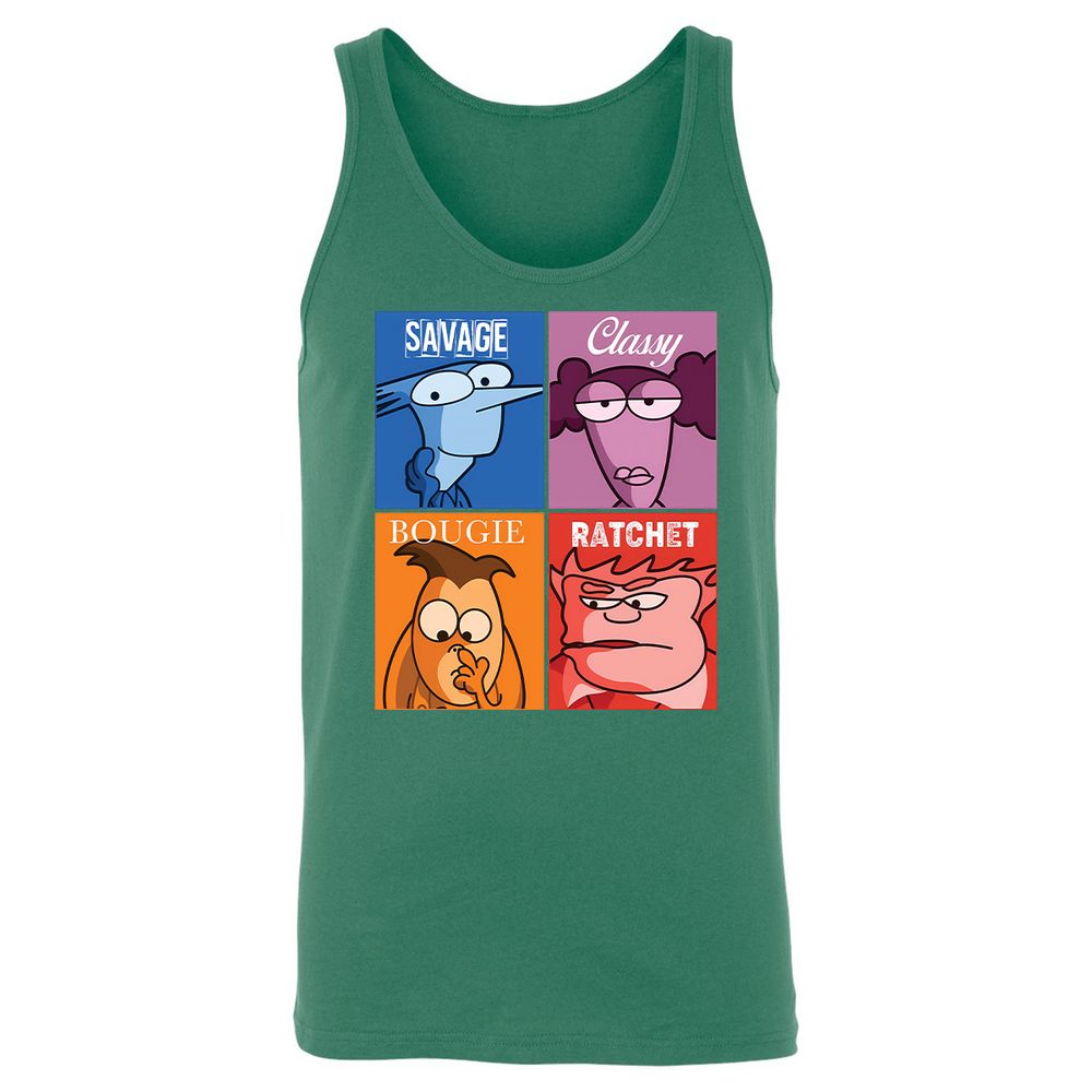Unisex Jersey Tank - XGV6JA87 - Kelly - 9