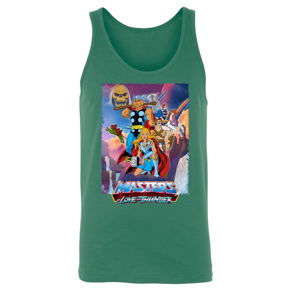 Unisex Jersey Tank - 1D37X3FM - Kelly - 9