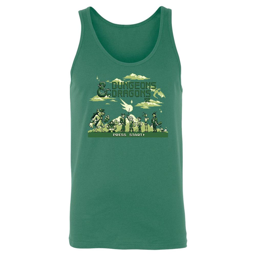 Unisex Jersey Tank - J3C2KQ4F - Kelly - 9