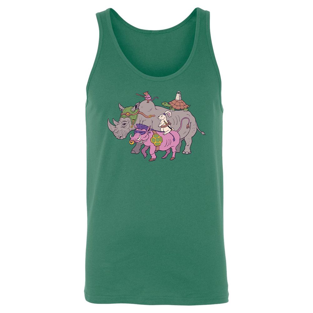 Unisex Jersey Tank - CAWAZ2N2 - Kelly - 9
